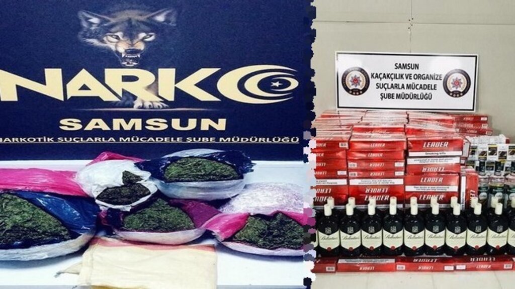 Gürcistan Plakalı Araçlarda Esrar, Kaçak İçki Ve Sigara Yakalandı!