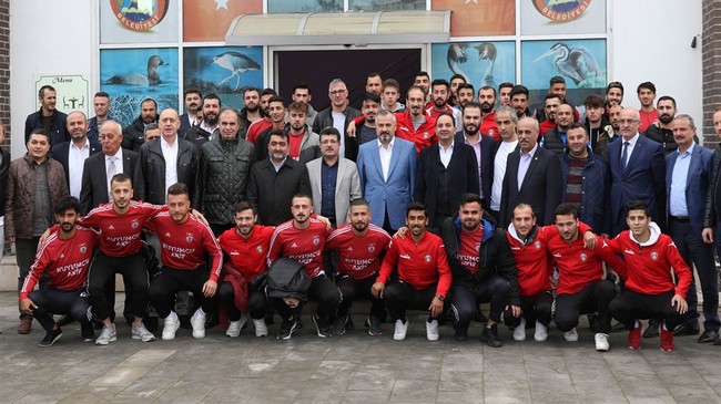 Derbi Öncesi Bafra’da Dostluk Mesajı!