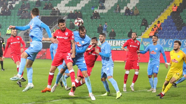 Samsunspor Turu Samsun'a Bıraktı!
