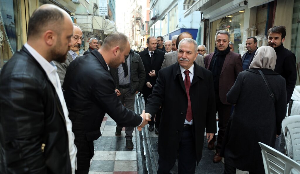 Sakarya Caddesi İ Esnafından Başkan Demirtaş Teşekkür!
