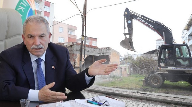 Samsun’da Bağımlıların Meskeni Metruk Binalar Yıkılıyor!