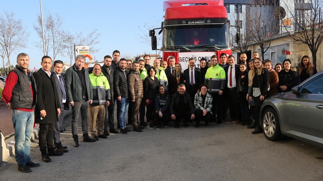 Deprem Bölgesi İçin Atakum'da Örnek Dayanışma! - VİDEOLU