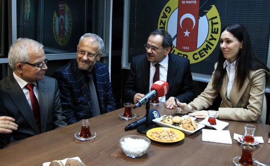 Samsun AK Partiden Gazetecilere Ziyaret!