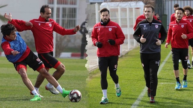 Samsunspor İki Grup Halinde Çalıştı!