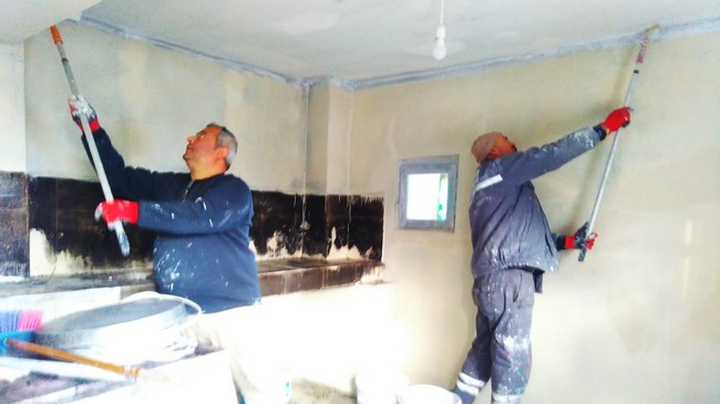 Samsun’da Evi Yanan Aileye Belediye Ve Devlet Desteği!