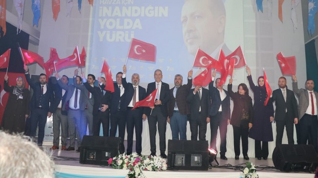 AK Parti Havza İlçe Kongresi Coşku İçerisinde Geçti!