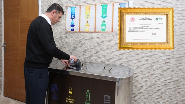 Canik Belediyesi’ne Belge Verildi!