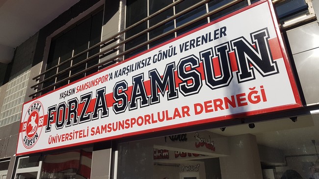 Forza Samsun Dernek Binasını Açıyor!