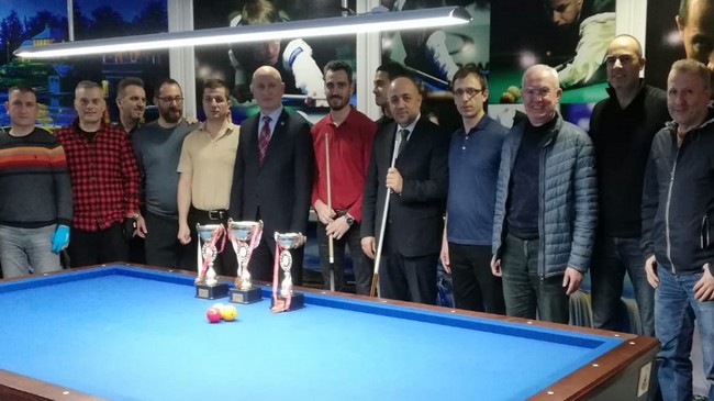 Handikaplı 3 Bant Bilardoda Ödüller Verildi!