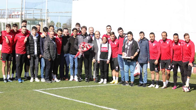 Samsunspor'a Ziyaretçi Akını Var!