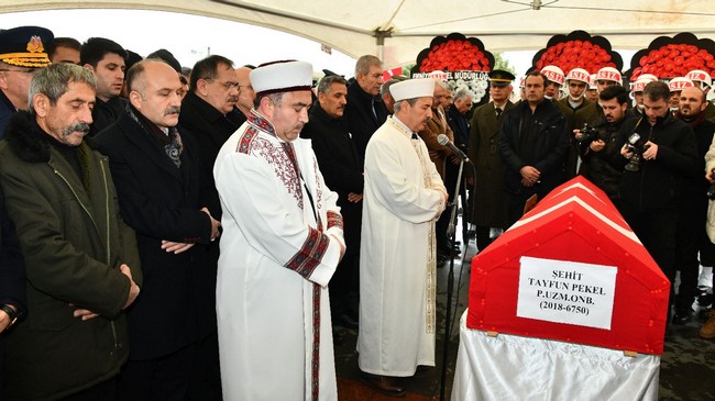 Samsun Şehidini Dualarla Uğurladı!