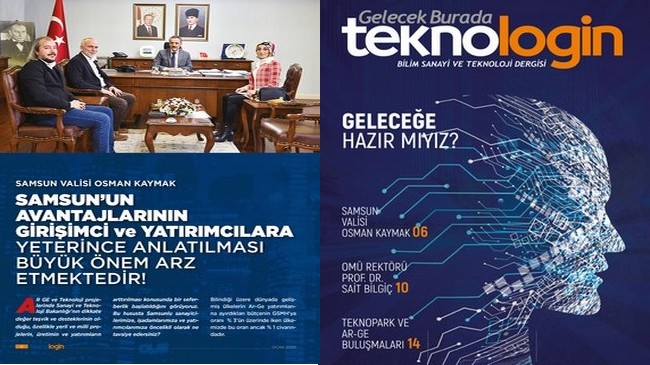 Teknologin Dergisi’nin İlk Sayısı Samsun’da Çıktı!
