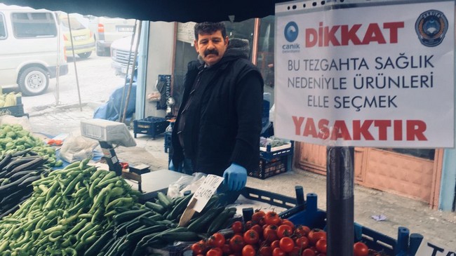 Canik’t Pazar Yerlerine Sıkı Denetim!