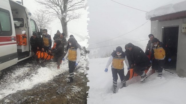Karla Mücadele Ekipleri Samsun’da Hastalar İçin Seferber Oldu!