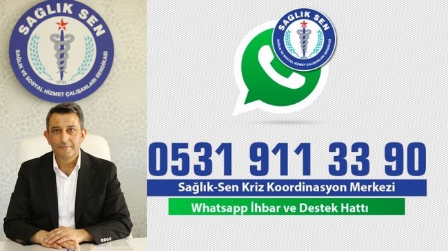 Sağlık Çalışanları Samsun’da Kriz Koordinasyon Merkezi Kurdu!