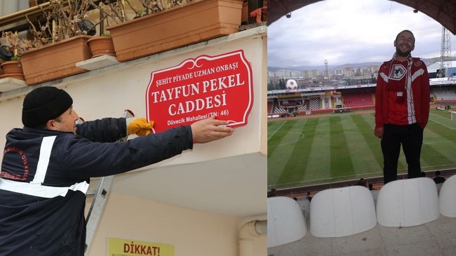 Şehit Tayfun Pekel’in İsmi Canik’te Yaşıyor!
