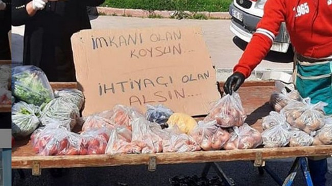 Atakum Salı Pazarında Paylaşım Tezgâhı!