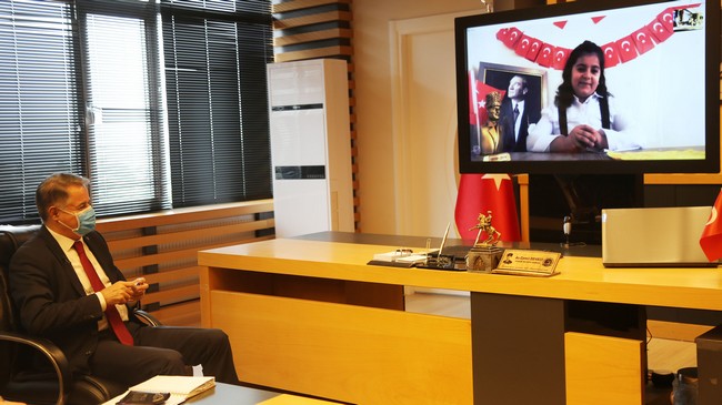Başkan Deveci Makamını Telekonferansla Devretti! - VİDEOLU