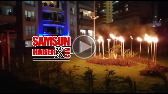 İstiklal Marşımızı Samsun’da Tüm Türkiye İle Birlikte Okuduk! - VİDEOLU