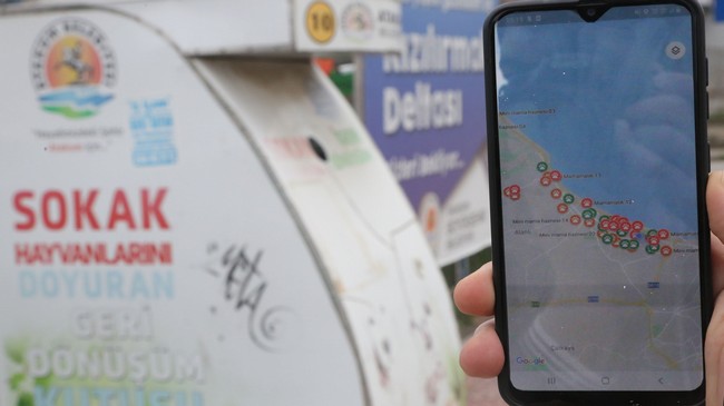 Sokak Canlıları İçin Atakum’dan Dijital Besleme Noktaları Haritası!