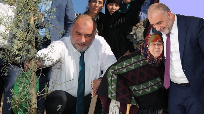 Başkanı Sandıkçı'dan Canikli Kadınlara Bin Fidan Hediye!