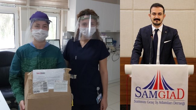 Koruyucu Yüz Siperlikleri Sağlık Çalışanlarına Ulaştırıldı!