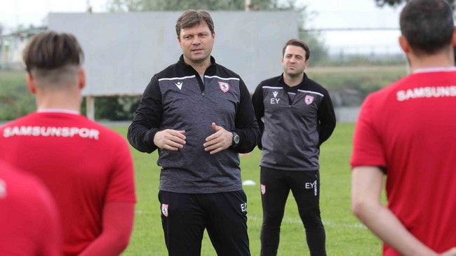 Samsunspor’dan Sosyal Mesafeli Antrenman!
