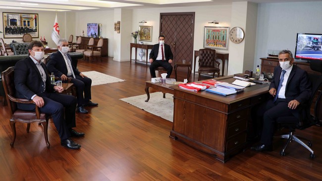 Samsunspor’dan Osman Kaymak'a Ziyaret!