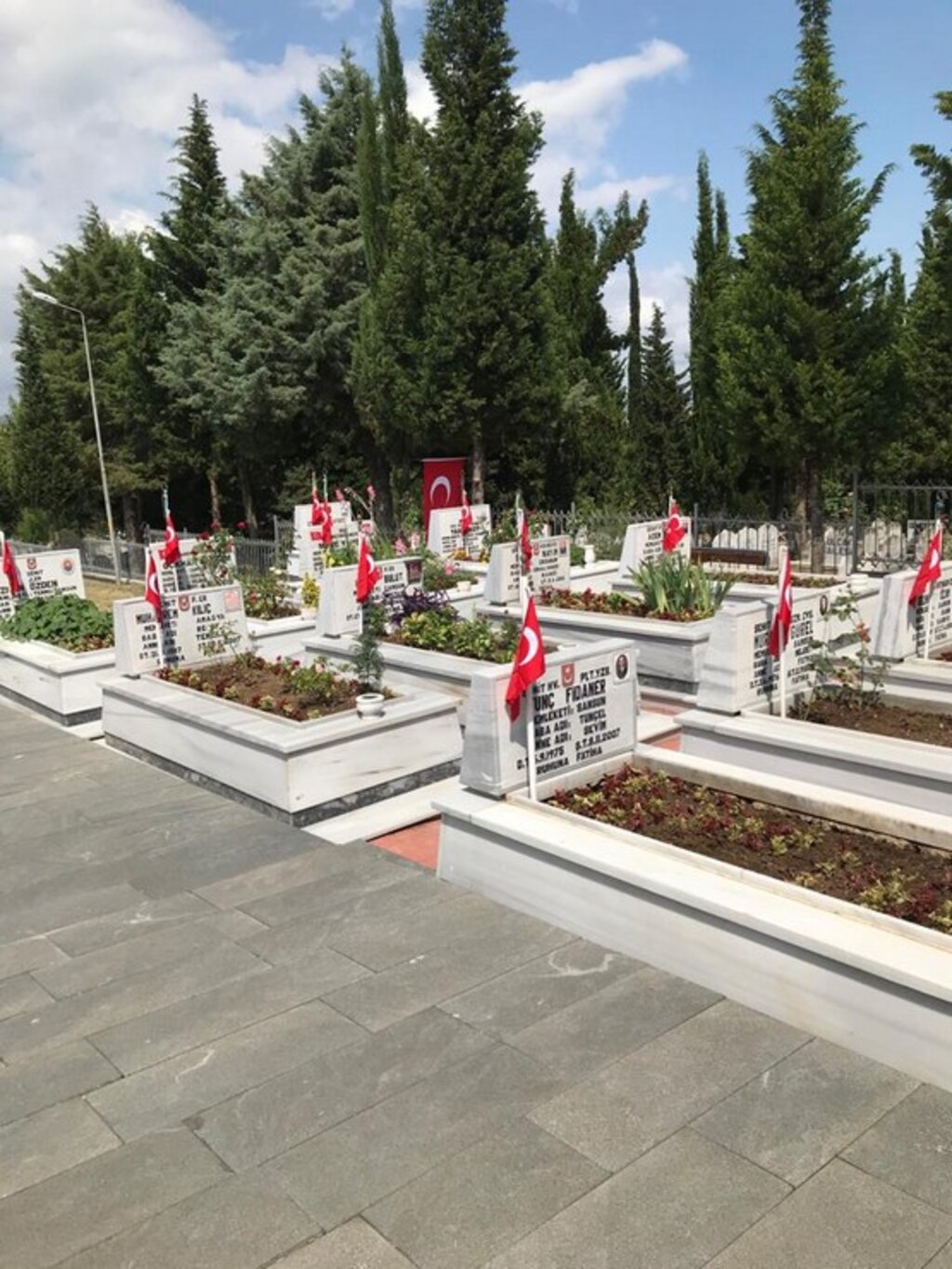 Şehitliklerde 15 Temmuz Hazırlığı!