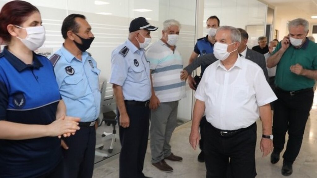 Başkan Demirtaş Personeli İle Bayramlaştı!