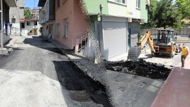 İlkadım Belediyesi’nden Yama Çalışması!