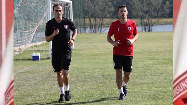 Samsunspor’un Yeni Transferi Antrenmana Çıktı!