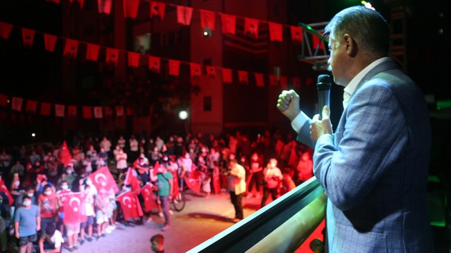 Atakum Kırmızı-Beyaza Büründü! - VİDEOLU