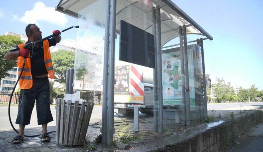 Samsun Büyükşehir Her Yeri Dezenfekte Ediyor!