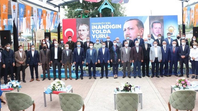 AK Parti'de İlçe Kongreleri Tekkeköy'de Tamamladı!