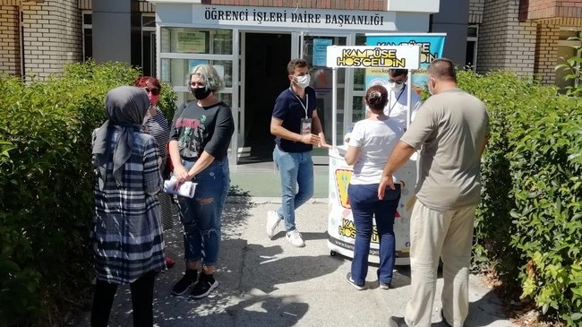 OMÜ Ailesine Katılan Öğrencilere Hoş Geldin Karşılaması!