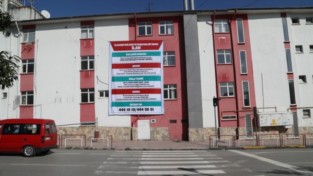 İlkadım Belediyesi Eski Gazi Hizmet Binası Satışa Çıkıyor!