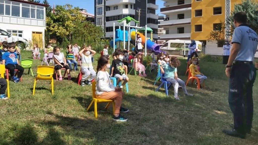 İtfaiyeden Samsun’da Miniklere Eğitim!