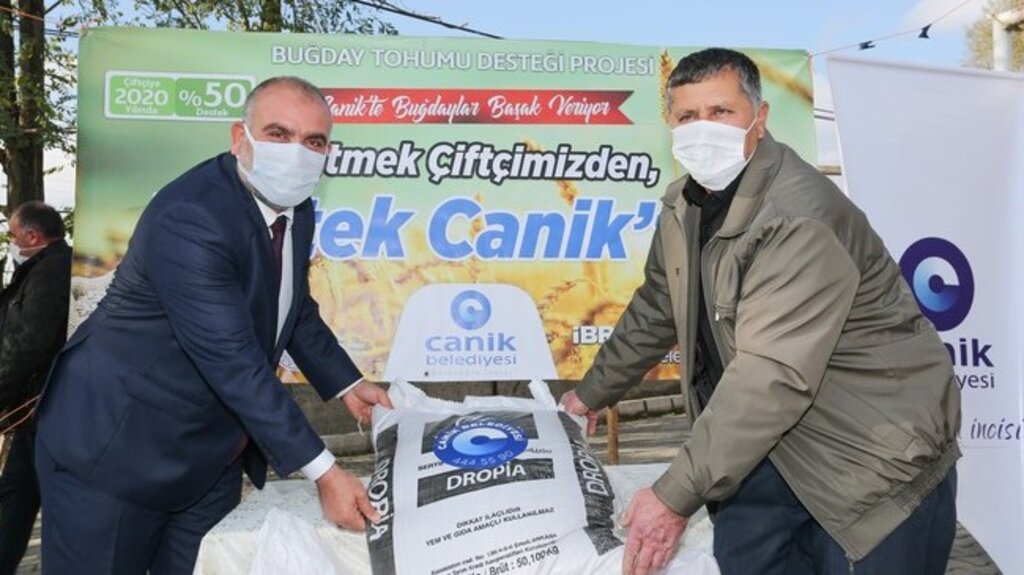 Üretim Çiftçiden, Tohum Canik’ten!