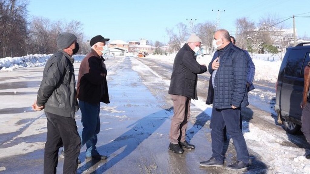 Caniklilerden Başkan Sandıkçı'ya Hizmet Teşekkürü!