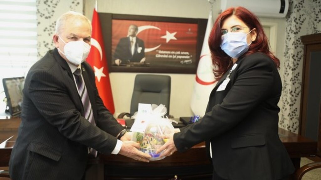 Başkan Demirtaş’dan Sağlık Çalışanlarına Sürpriz!