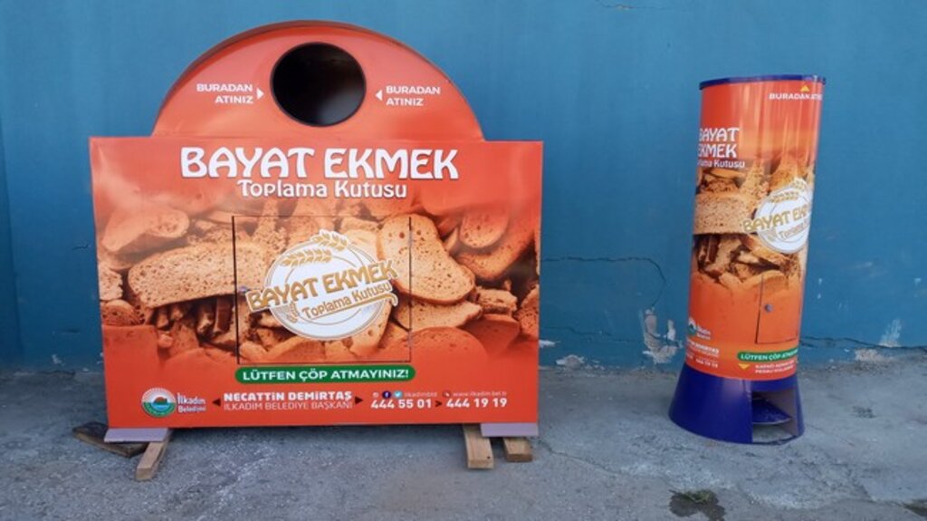 Bayat Ekmek Kutusuyla Samsun’da İsraf Ve Görüntü Kirliliğinin Önüne Geçilecek!