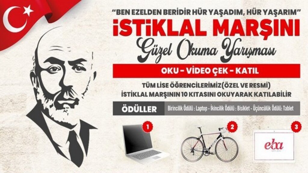 İstiklal Marşını En Güzel Okuma Yarışması İlkadım’da Başlıyor!