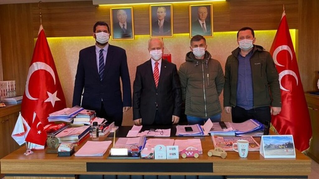 TMSY'den MHP Samsun İl Başkanlığına Ziyaret!