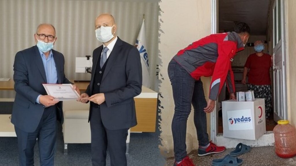 YEDAŞ'tan Kızılay'a Ramazan Desteği!