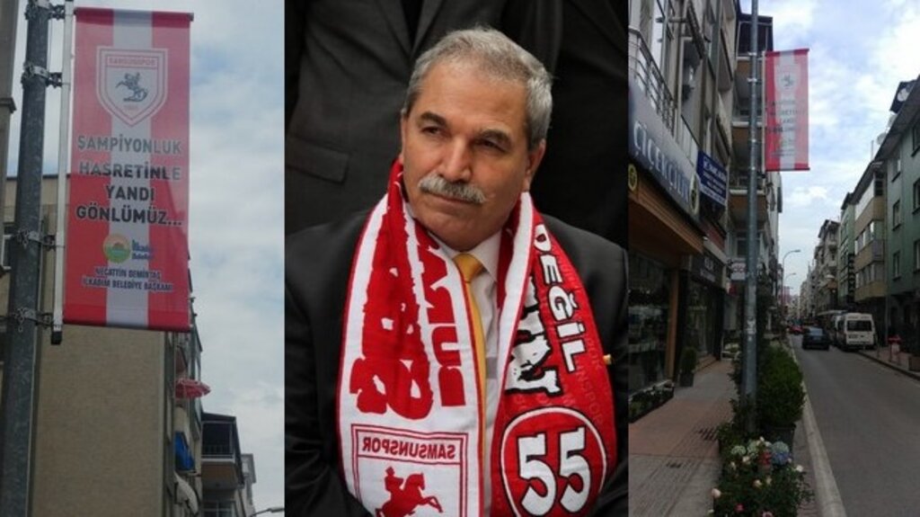 Başkan Demirtaş, Şehri Samsunspor Bayraklarıyla Donattı!