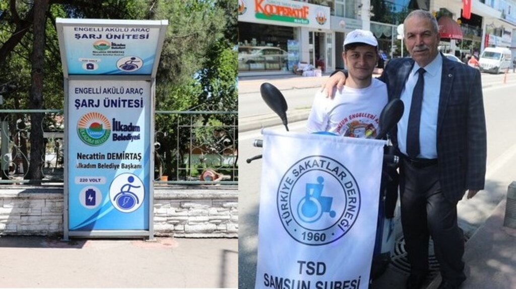 İlkadım Belediyesi, Engelli Şarj İstasyonu Projesini Hayata Geçiriyor!