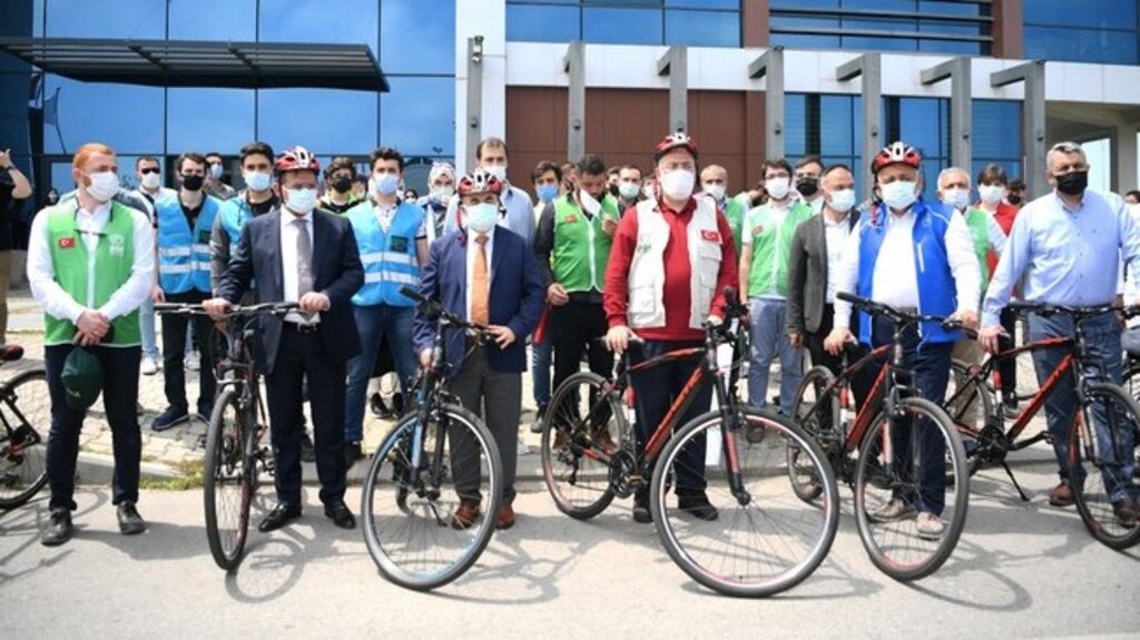 Samsun’da Pedallar Kudüs İçin Döndü!