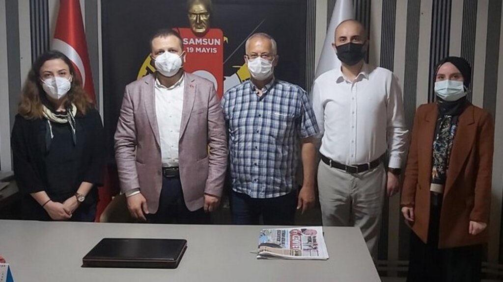 AK Parti İnsan Hakları Heyeti'nden Gazeteciler Cemiyeti'ne Ziyaret!