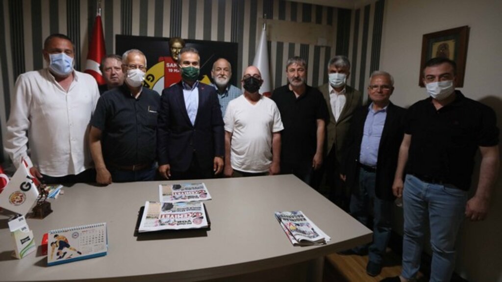Suat Kılıç’tan Samsun’da Gazeteciler Cemiyetine Ziyaret!